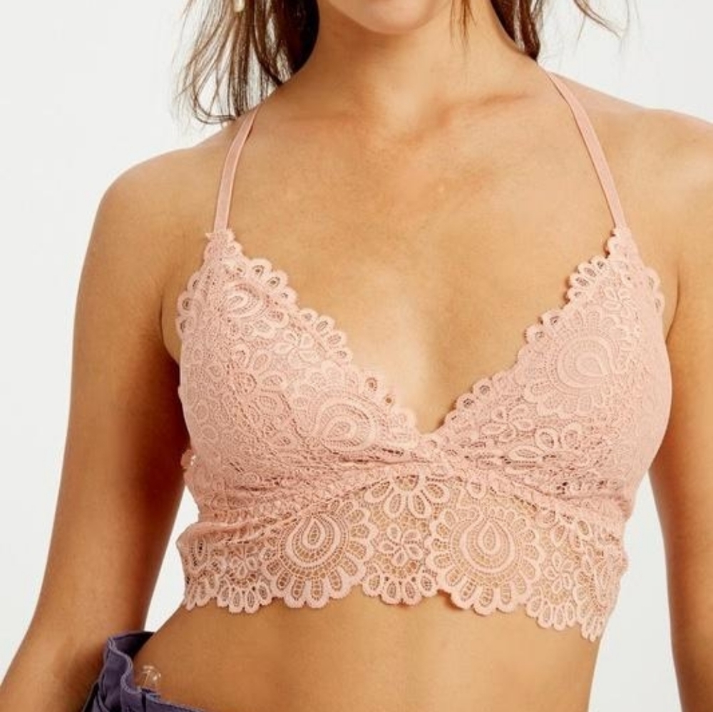 Amor - Blush Lace Bralette